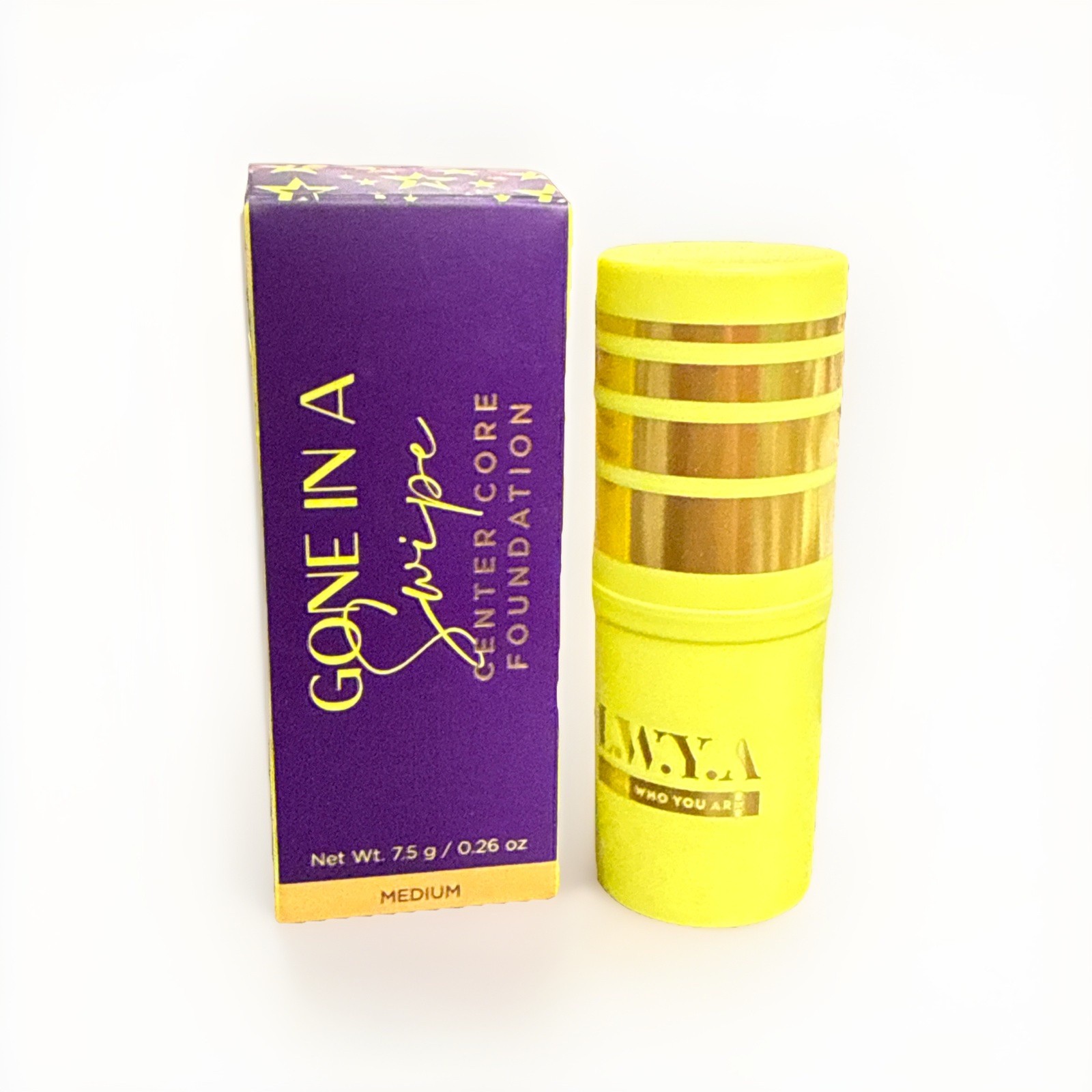 LWYA Gone in a Swipe Center Core Foundation – Medium – 0.26oz / 7.5g – New