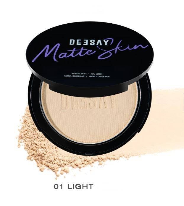 DEESAY ZERO OIL MATTE SKIN POWDER SPF15 PA+++ lightweight controls oil 10g.