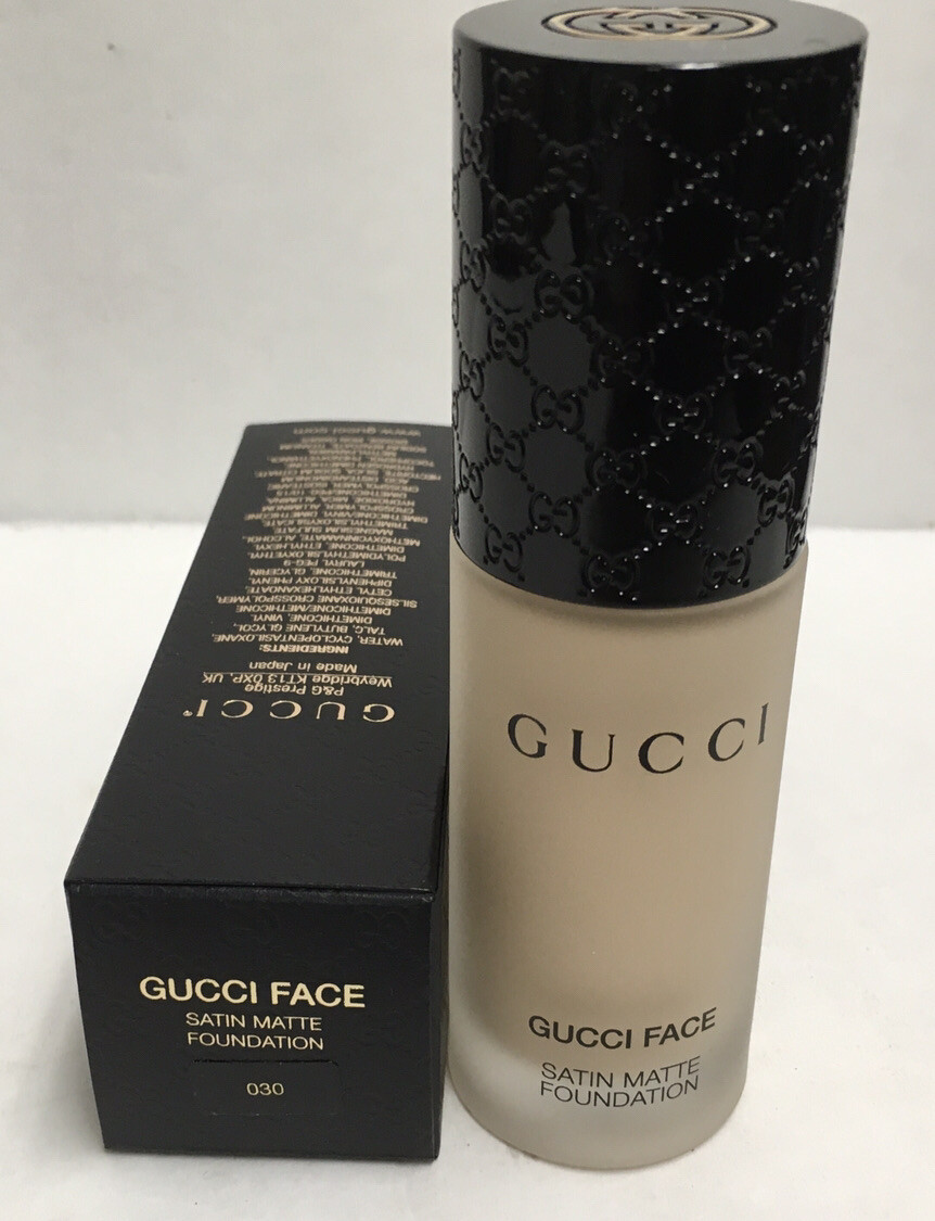 Gucci Face Satin Matte Liquid Foundation 1 fl oz made in JAPAN NIB choose Color