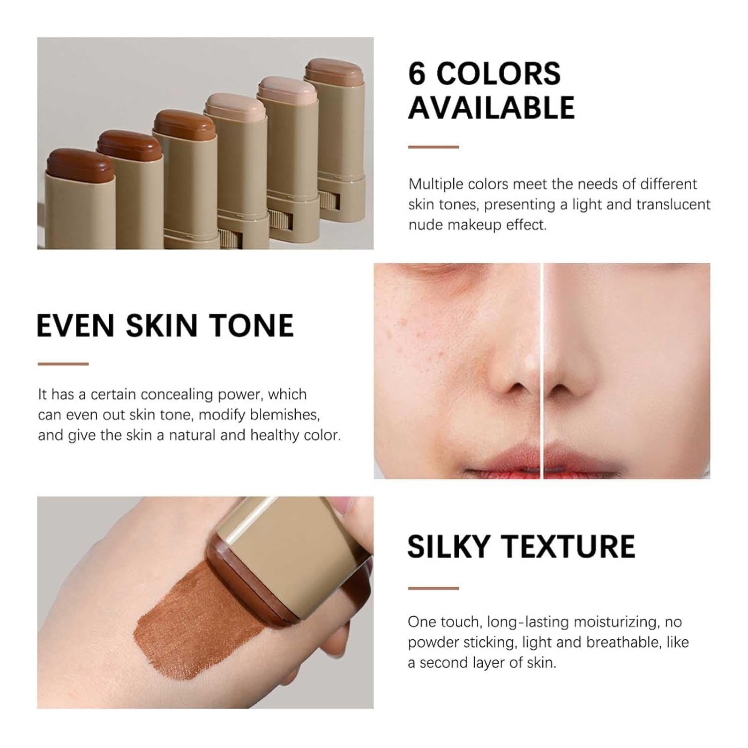 Beauty Balm Serum Boosted Skin Tint – Hydrating 1 Count (Pack of 1), 3#