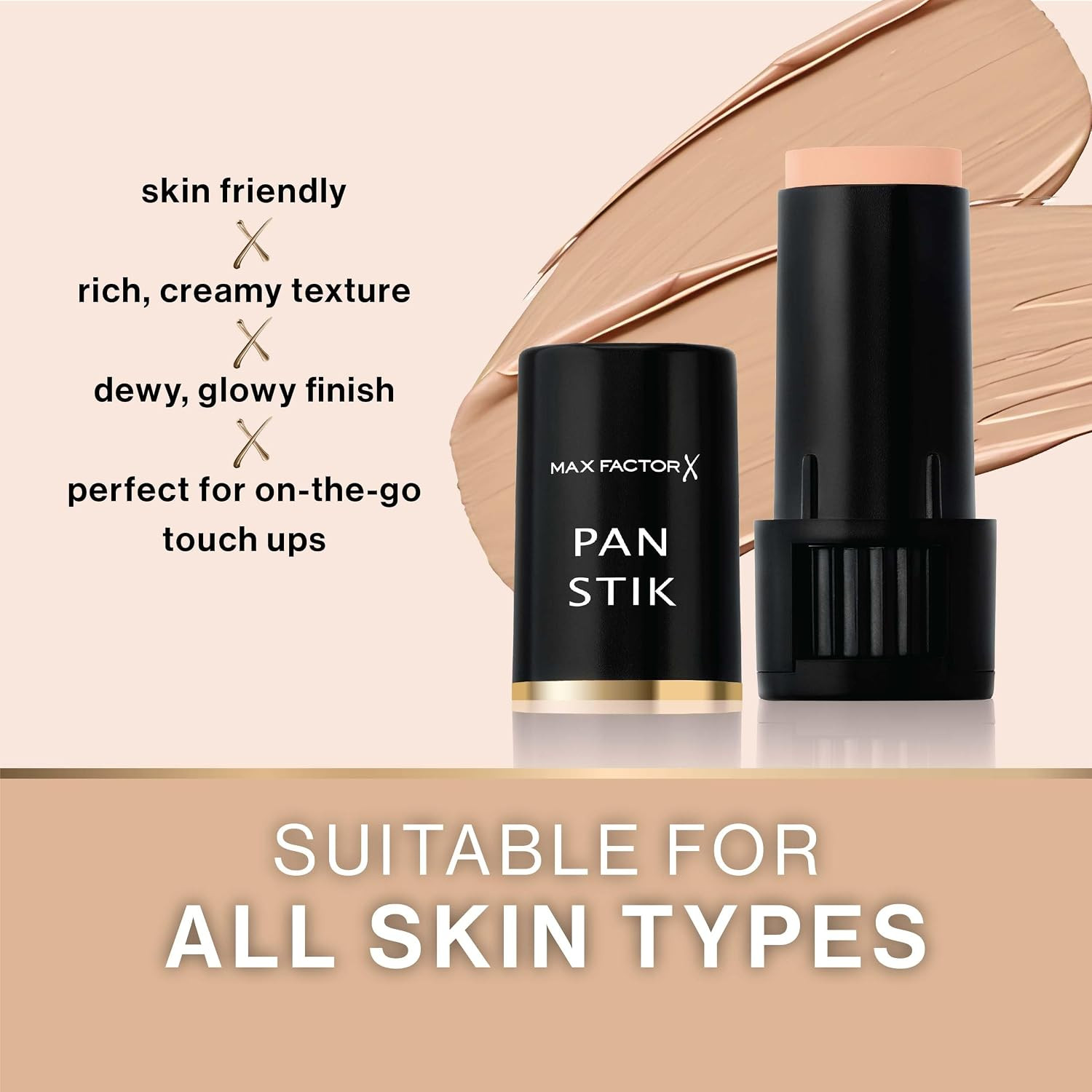 Max Factor Pan Stik 12 True Beige 0.31 Oz (Pack of 1)
