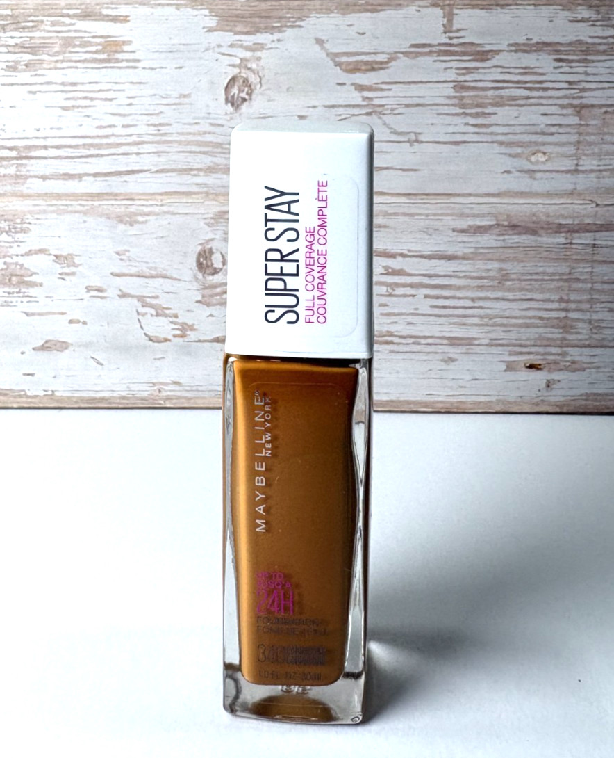 Maybelline Super Stay Liquid 24H Foundation Makeup Full Coverage 340 Cappuccino