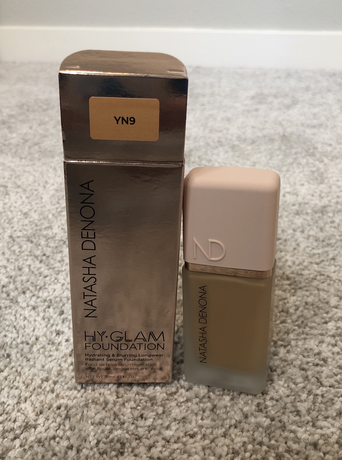 Natasha Denona HY-GLAM Foundation Hydrating Blurring- Assorted -1 Fl OZ (YN9)