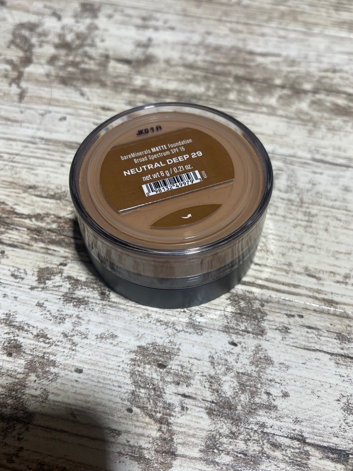 BareMinerals Matte Loose SPF 15 Foundation- Neutral Deep 29, 0.21oz