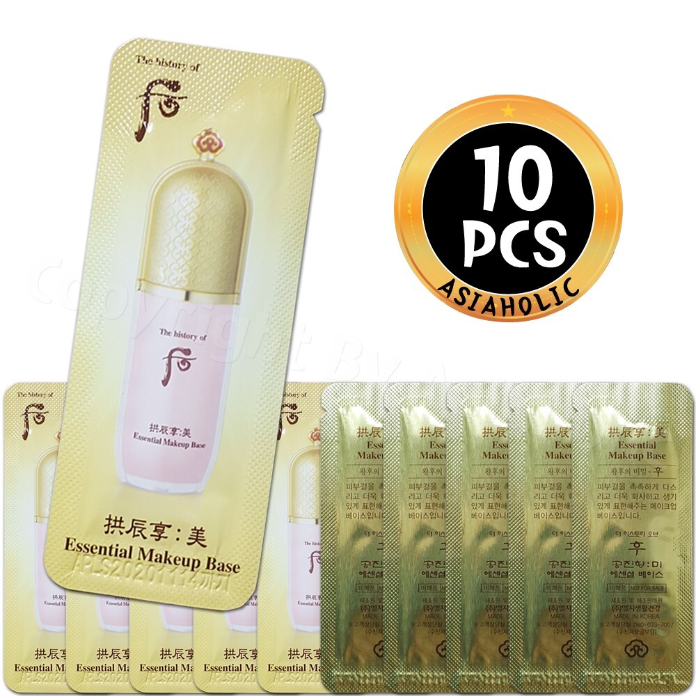 The history of Whoo Gongjinhyang Mi Essential Makeup Base 1ml x 10pcs (10ml) New