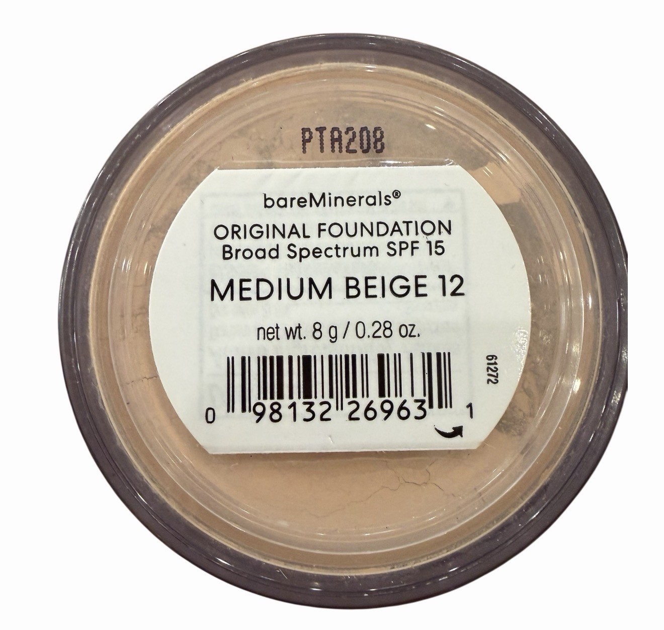 BareMinerals Original Foundation Broad Spectrum SPF 15 Medium Beige 12 0.28 oz