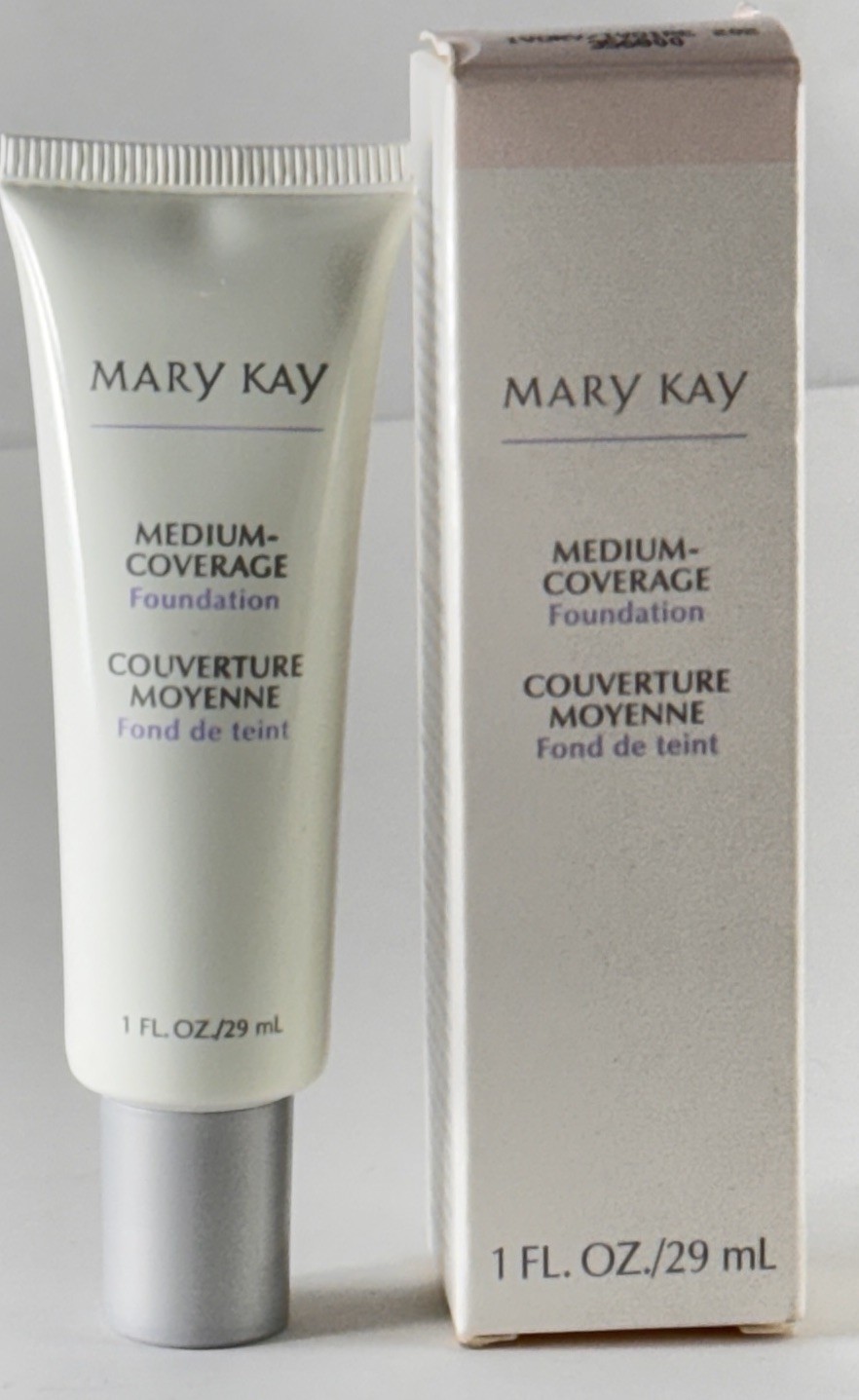 New Old Stock Mary Kay Medium Coverage Foundation 1 FL OZ Ivory 202 356800