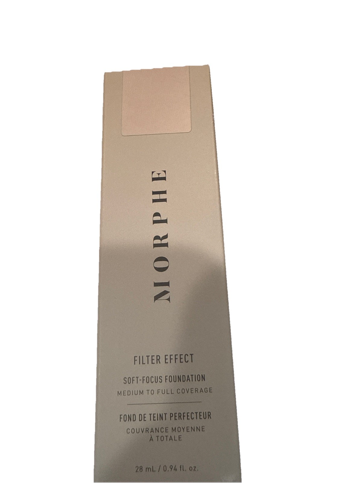 Morphe Filter Effect Soft Focus Foundation Light 1 Full (0.94 Fl Oz/28 mL) NIB