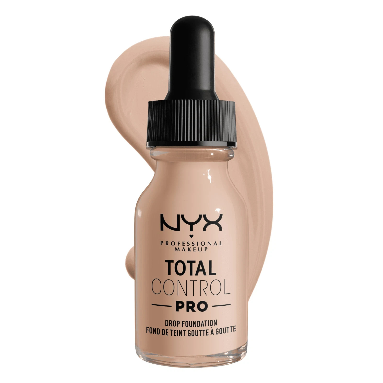 NYX Total Control Pro Drop Foundation 0.43 fL.oz TCPDF03 PORCELAIN