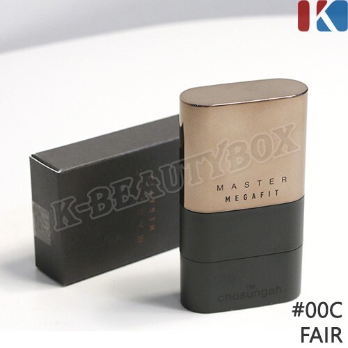 CHOSUNGAH TM Mega Fit Stick Foundation Master SPF50+ PA++++ 16g Fair K-Beauty