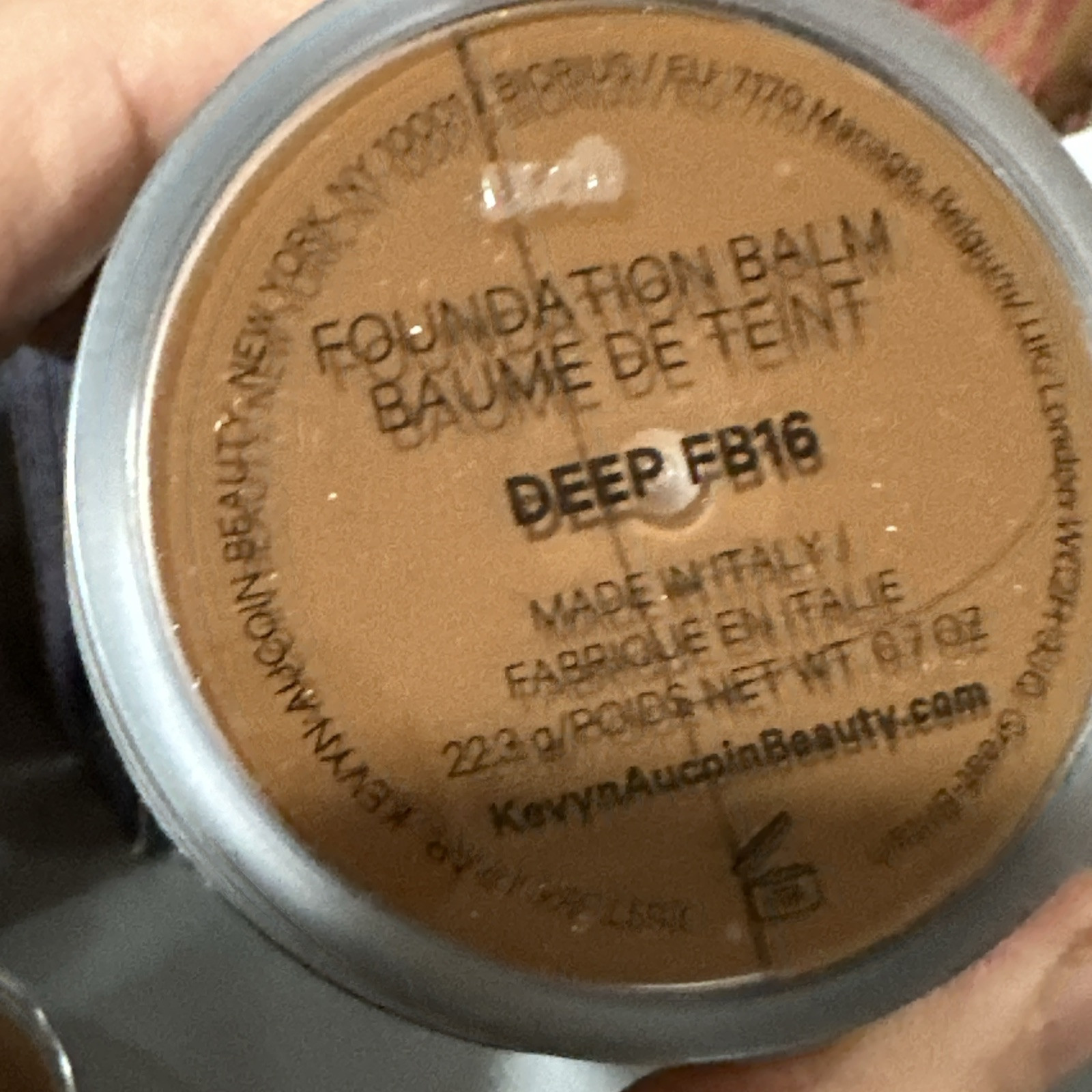 Kevyn Aucoin Foundation Balm Deep FB16 *Imperfect* See Description Lot Of 2
