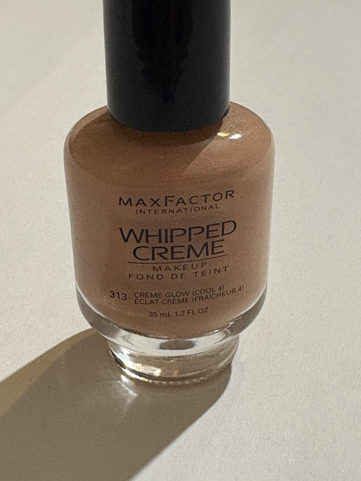 Max Factor Whipped Creme Make-up 1.2 oz 35 ml # 313 Creme Glow ( Cool 4 ) Read**