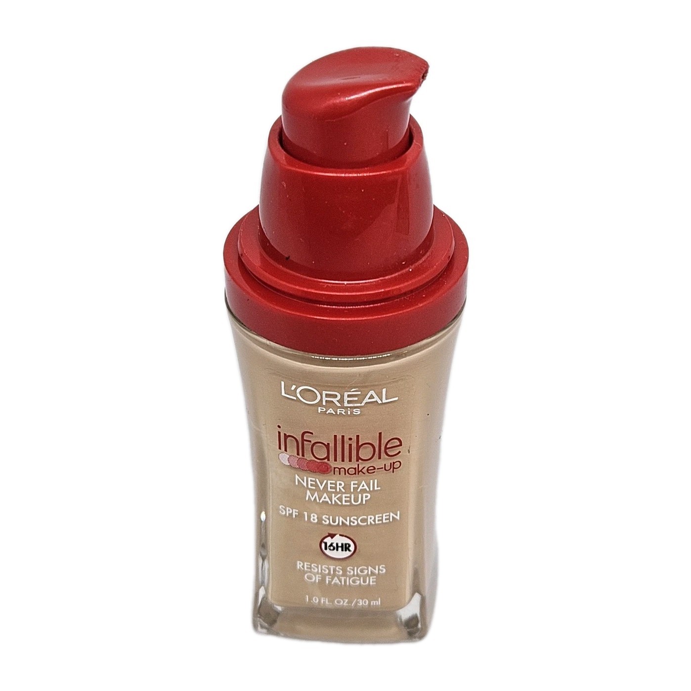 L’Oreal Infallible Never Fail Makeup 612 SAND BEIGE 1 Fl. oz (READ DESCRIPTION)