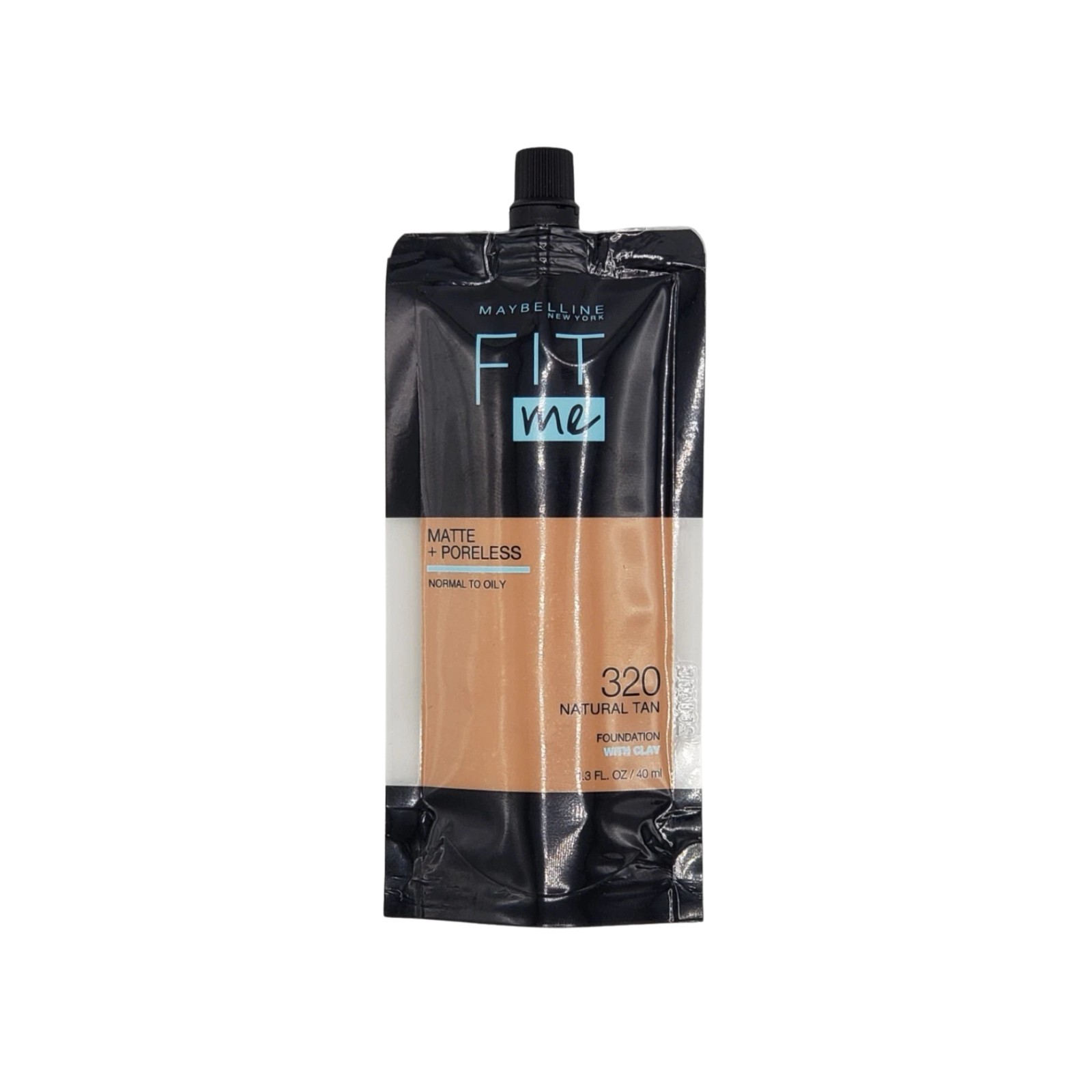 Maybelline Fit Me POUCH Matte + Poreless Liquid Normal To Oily 320 Natural Tan