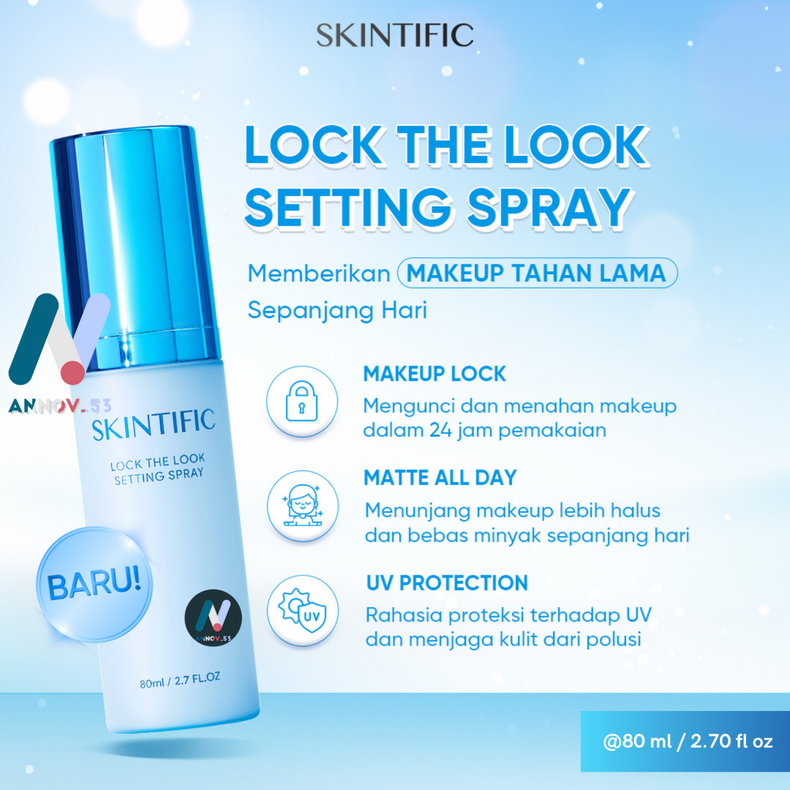 SKINTIFlC Perfect Coverage Blurring Skin Tint Moist Smooth Flawless Long Lasting