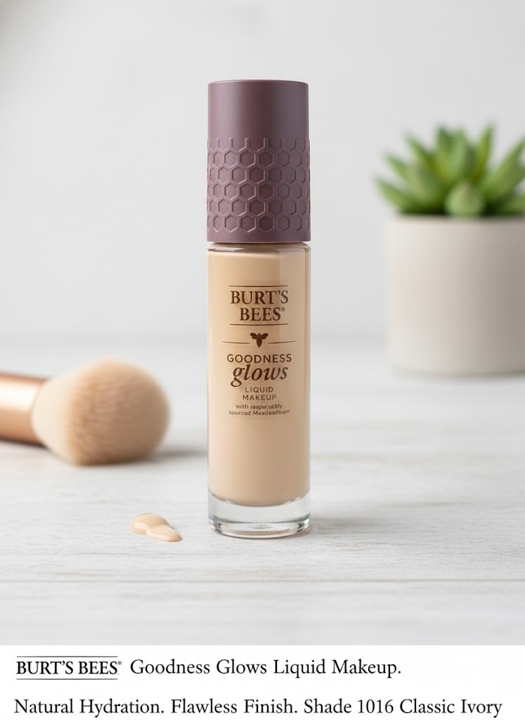 Burt’s Bees Goodness Glows Liquid Makeup Classic Ivory #1016