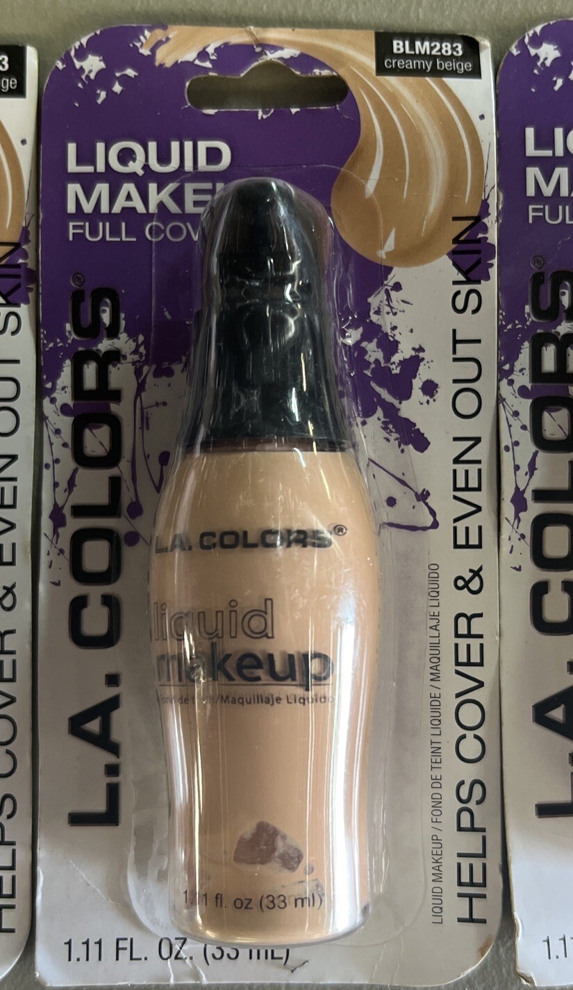 3-Liquid Makeup Full Coverage – Creamy Beige BLM283