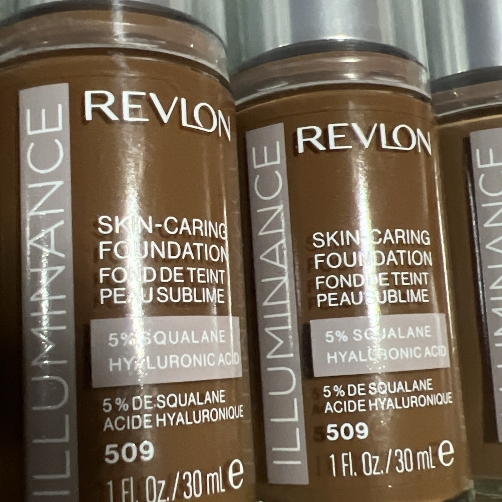 Revlon Illuminance Skin-Caring Liquid foundation Mixed Lot Of 13 ea 1oz Freeship
