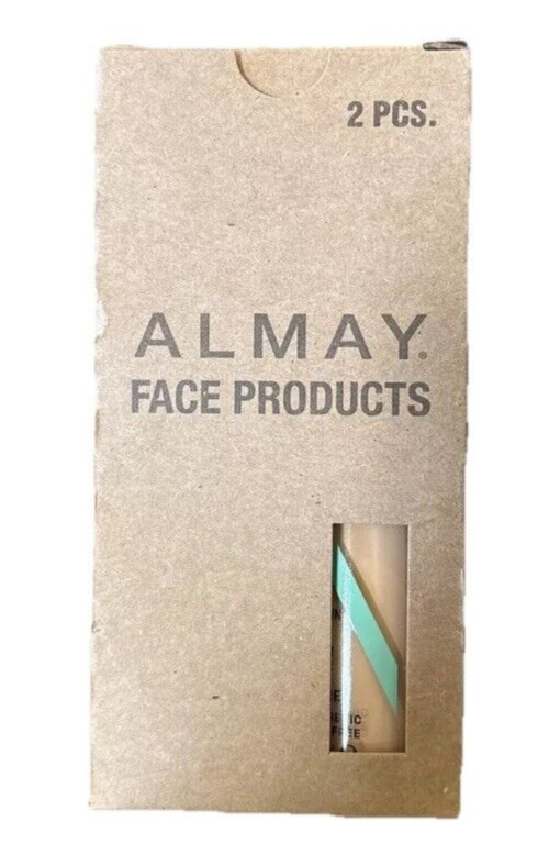 Almay Clear Complexion Foundation Medium Coverage Acne Prone Skin 1 Oz 2 Pack