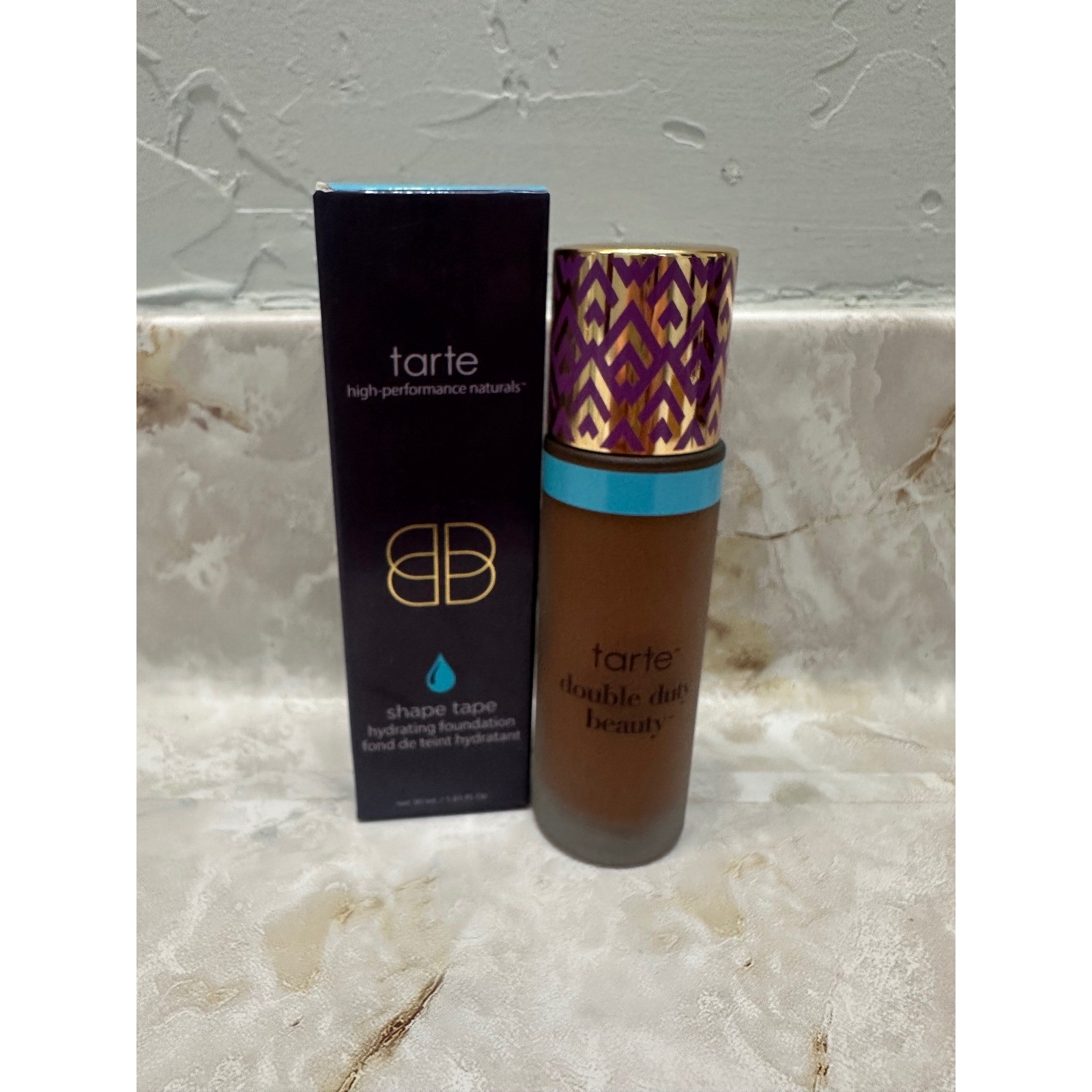 Tarte Shape Tape Hydrating Foundation Double Duty Beauty Mahogany
