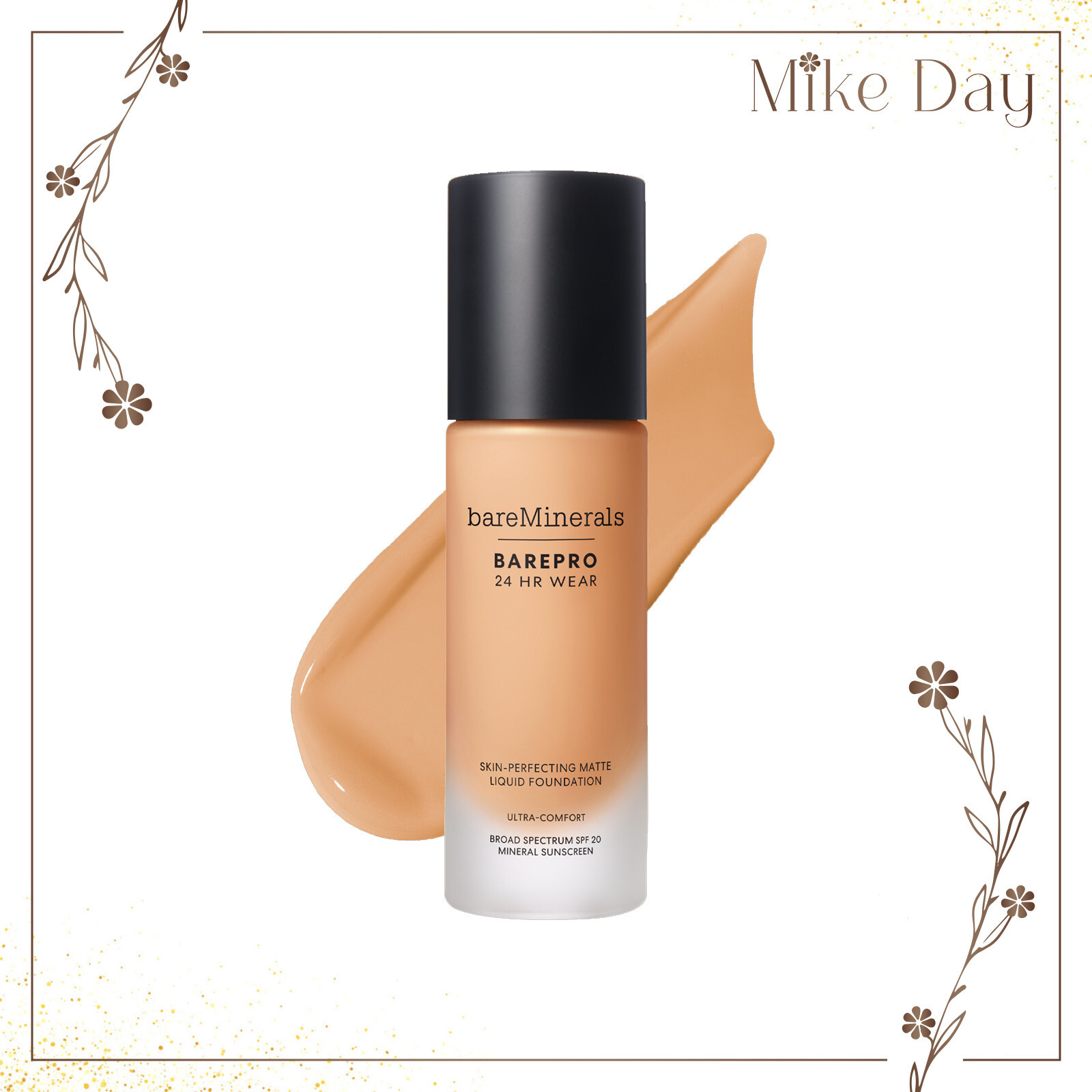 bareMinerals BAREPRO 24HR MATTE FOUNDATION SPF 20 light 27 neutral