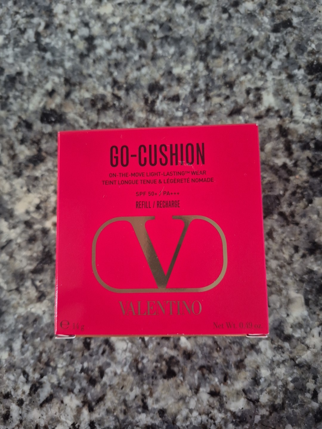 Valentino Beauty Go Cushion LN3 Refill 14g SPF50 NIB Full Size