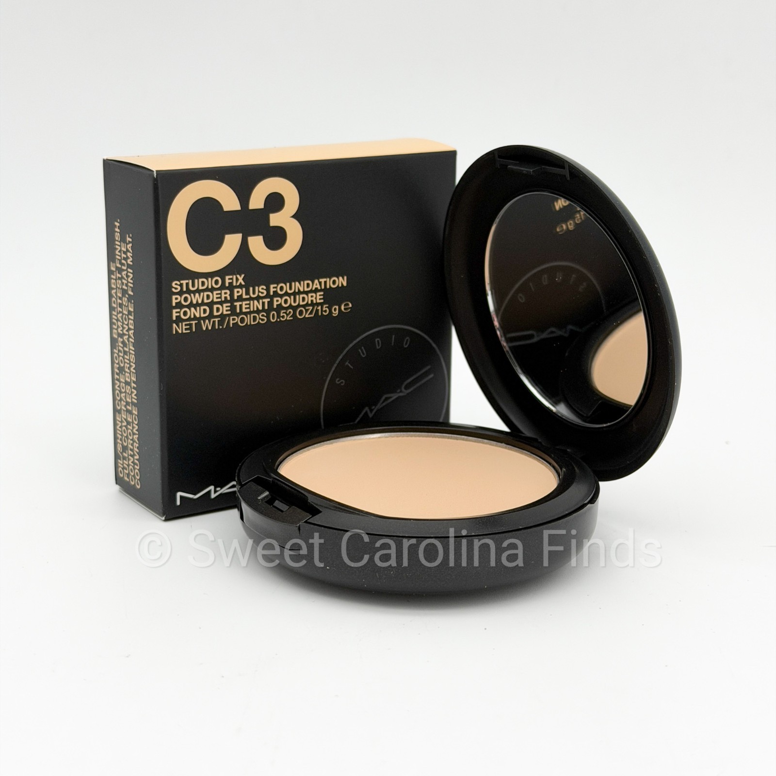 MAC C3 Studio Fix Powder Plus Foundation 0.52oz NIB ✔ Original Formula