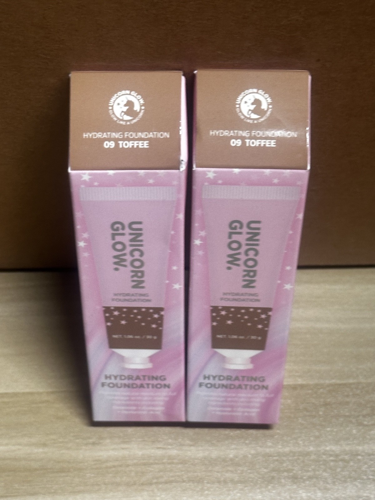 2 Pack – Unicorn Glow Hydrating Foundation 09 Toffee