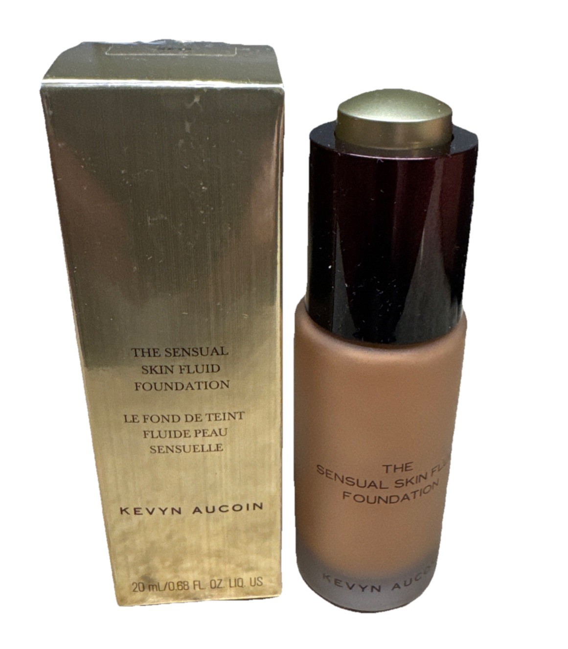 KEVYN AUCOIN THE SENSUAL SKIN FLUID FOUNDATION # SF13 0.68 oz/20ml NIB