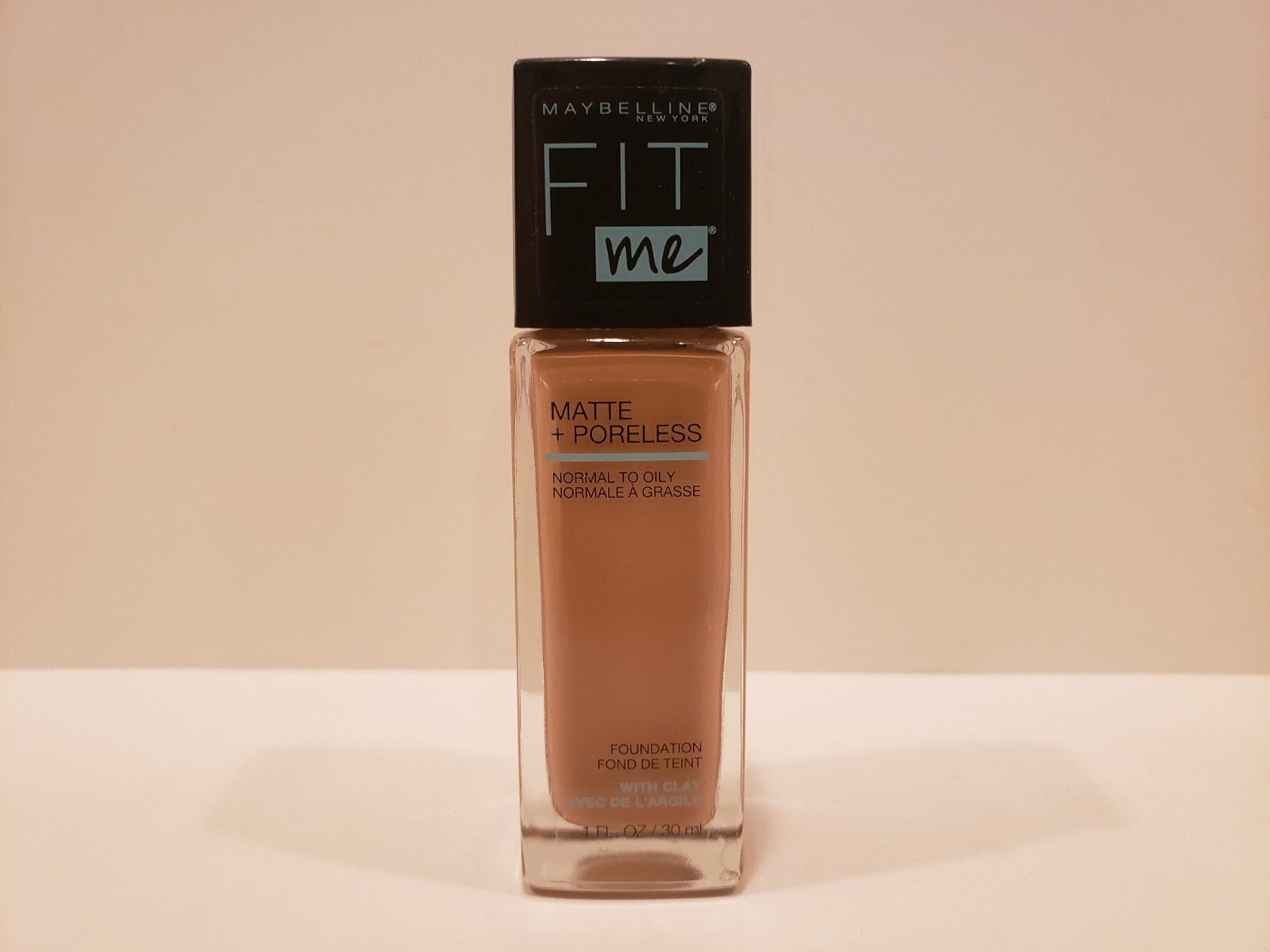 Maybelline~Fit Me Matte+Poreless Liquid Foundation w/ Clay~#320 Natural