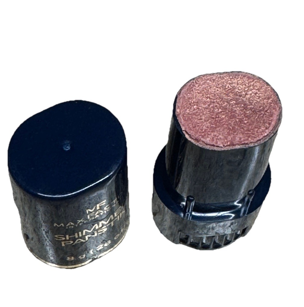 Max Factor Shimmer Pan Stik 002 Blush Face Body 0.31 Oz RARE Discontinued New