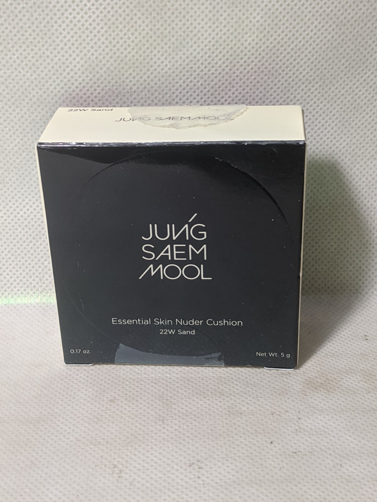 JUNG SAEM MOOL Essential Skin Nuder Cushion 22W Sand 14g Open Box