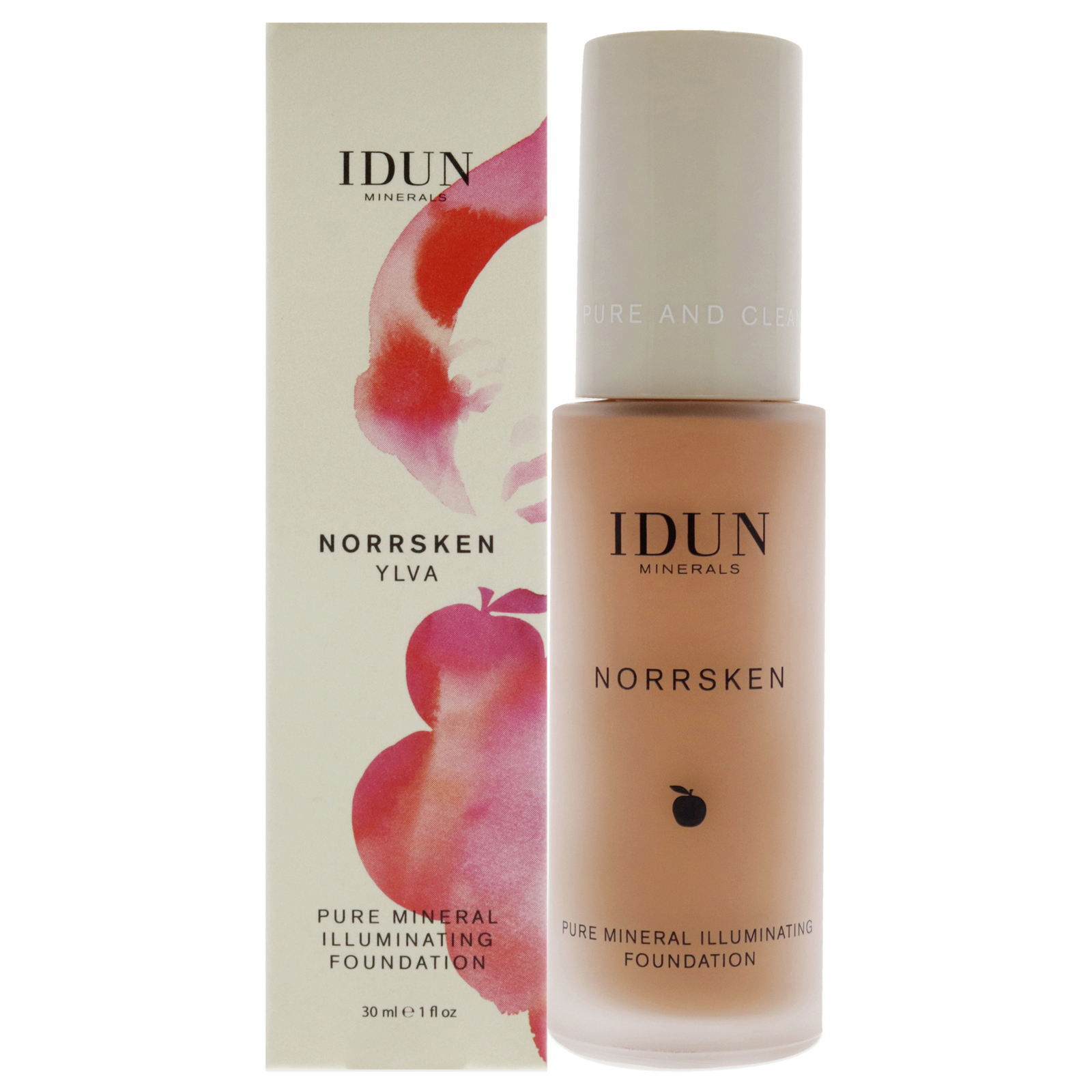 Norrsken Foundation – 214 Ylva by Idun Minerals for Women – 1 oz Foundation