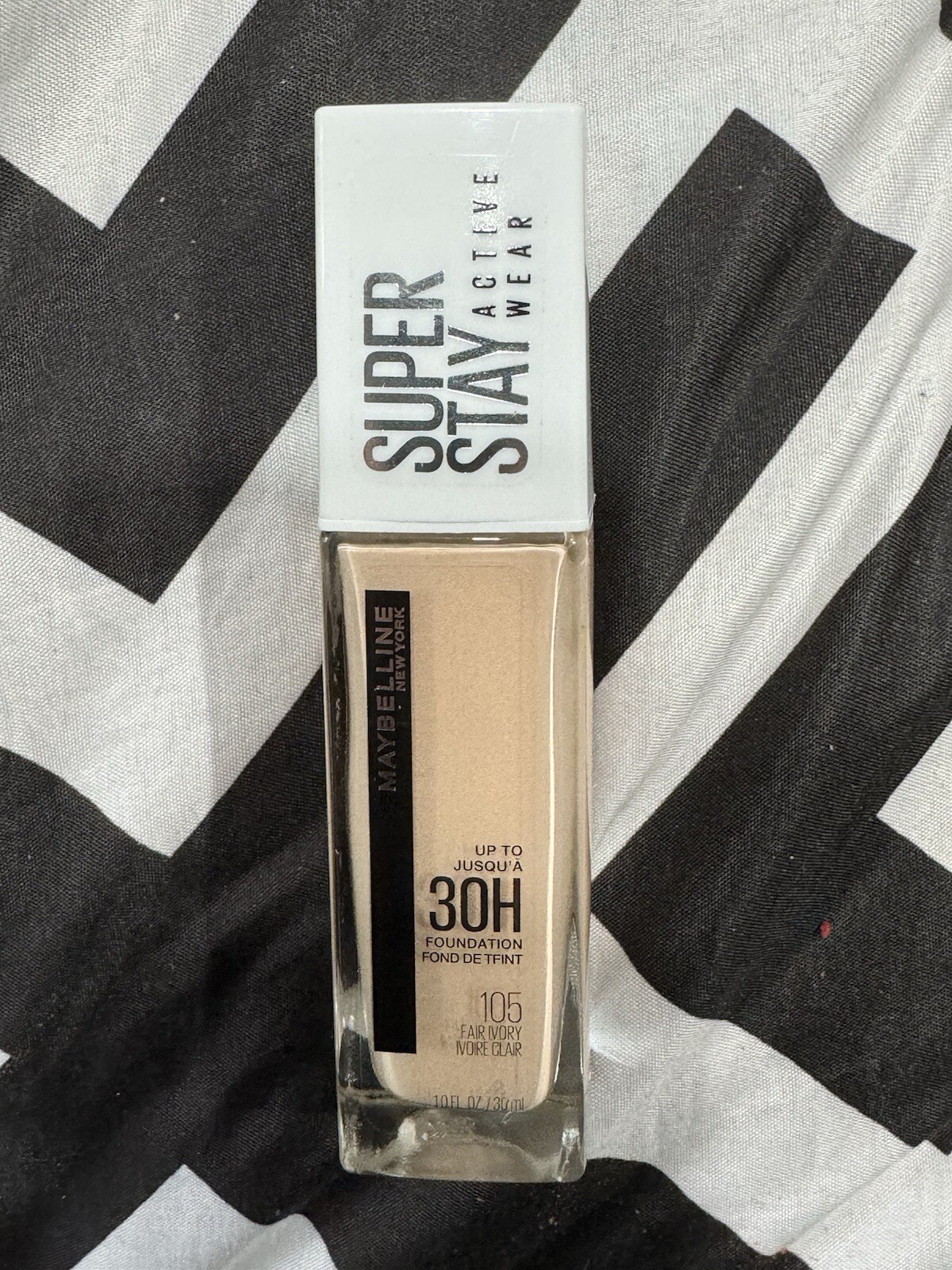 Maybelline Super Stay Full Coverage Liquid Foundation Up to 30H, Fair Ivory 105