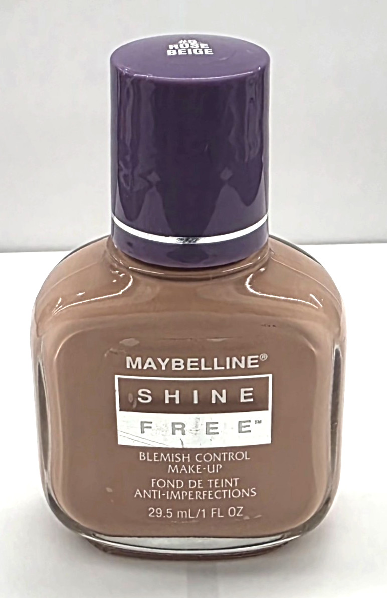 NEW Maybelline Shine Free BLEMISH CONTROL Makeup -#5 Rose Beige