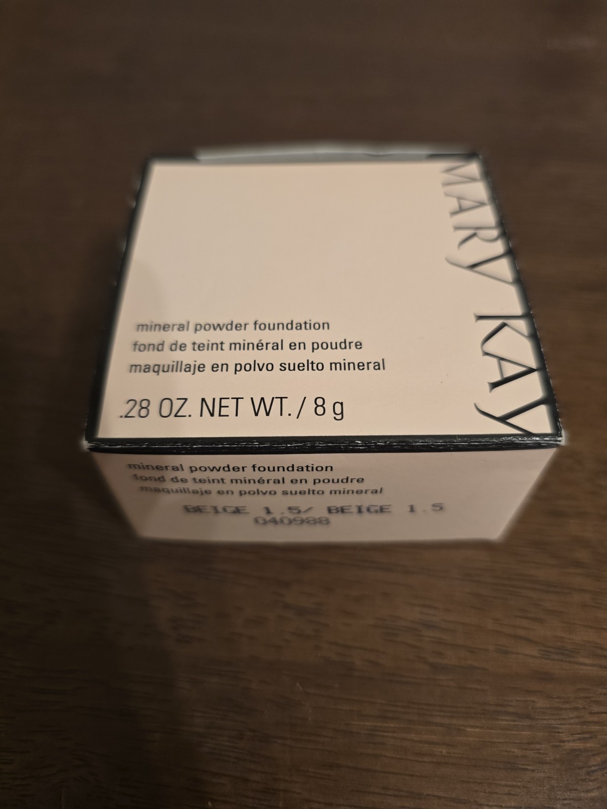 Mary Kay Mineral Powder Foundation .28 Oz /8g – Beige 1.5 – #040988 – NOS NIB