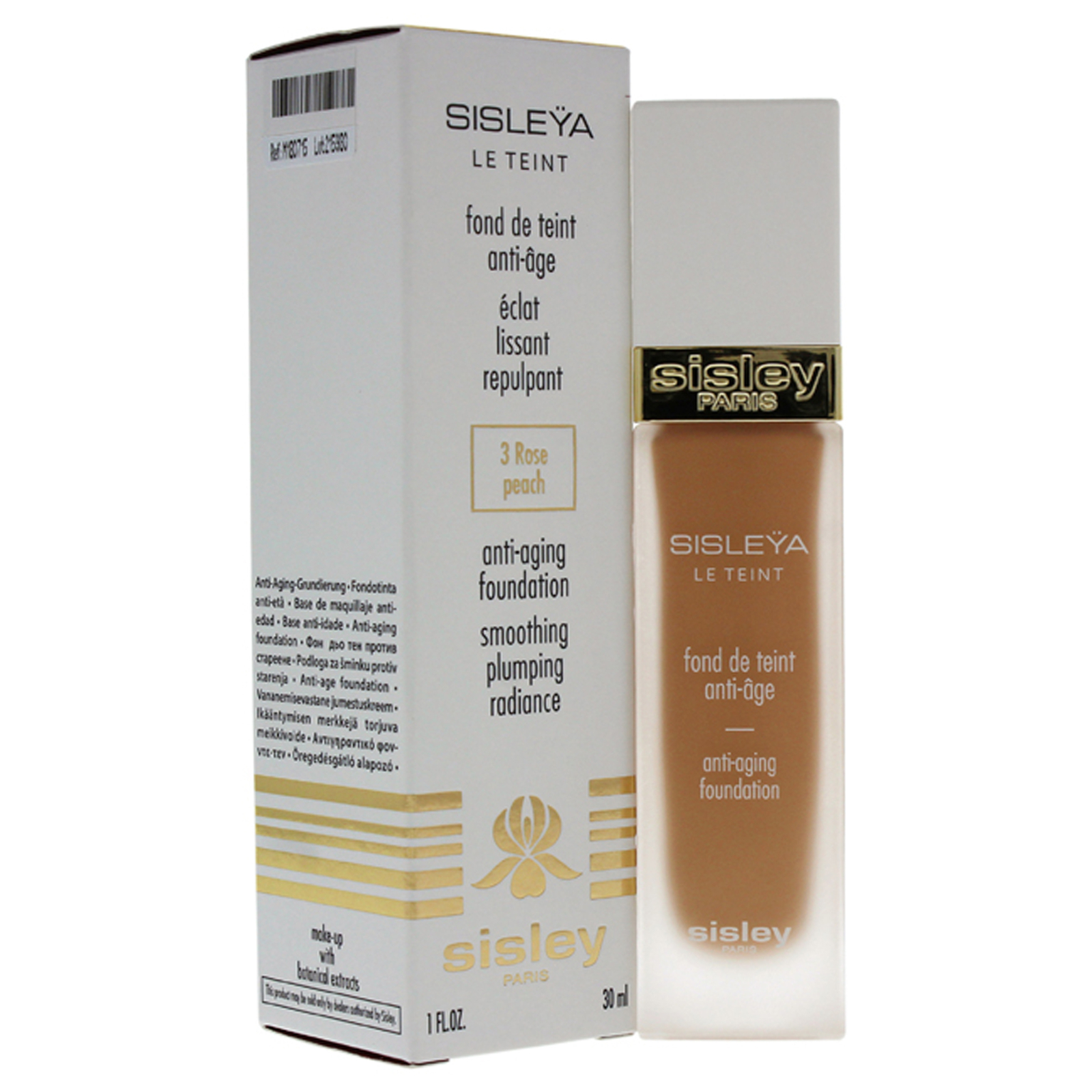 Sisleya Le Teint Anti Aging Foundation – # 3R Peach by Sisley for Women – 1 oz