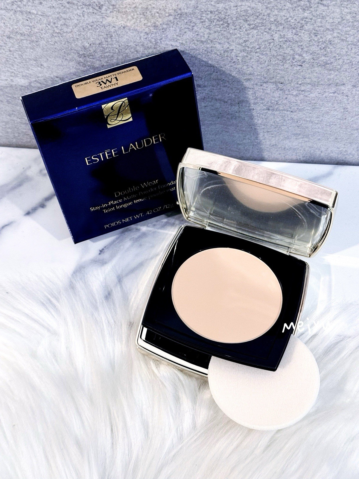 ~3W1 Tawny~, Estee Lauder Double Wear Stay-in-Place Powder Foundation, 12g, NIB