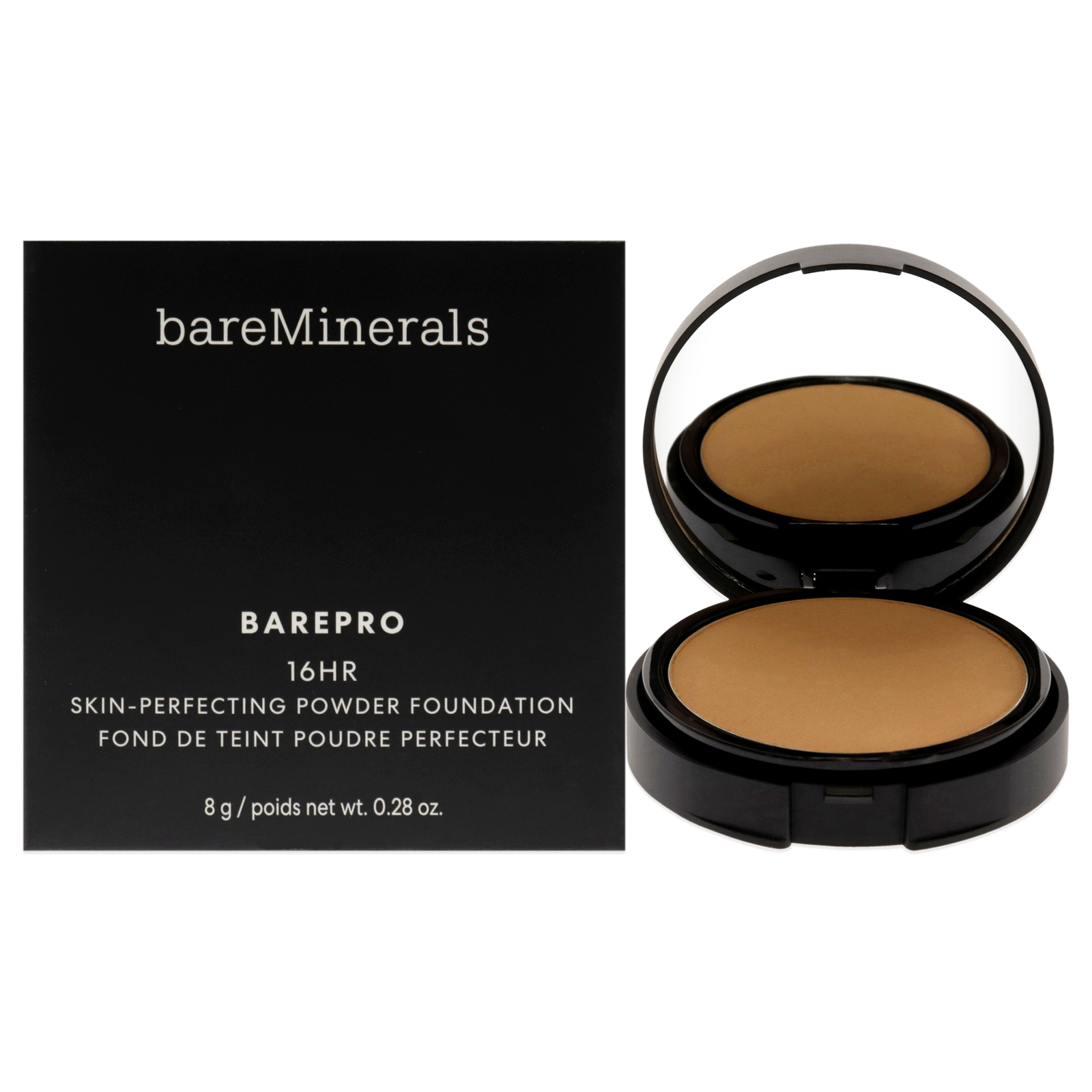 Barepro 16HR Skin Perfecting Powder Foundation – 30 Neutral Medium 0.28 oz