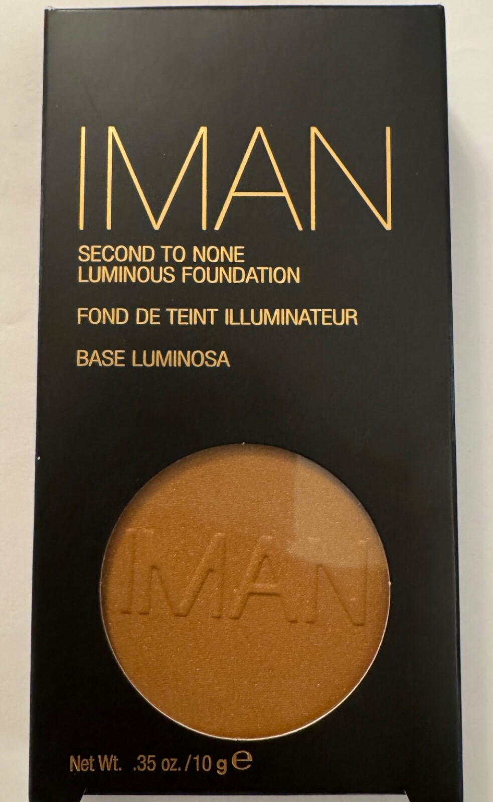 IMAN COSMETICS Second to None Luminous Foundation 0.35 oz Clay 5