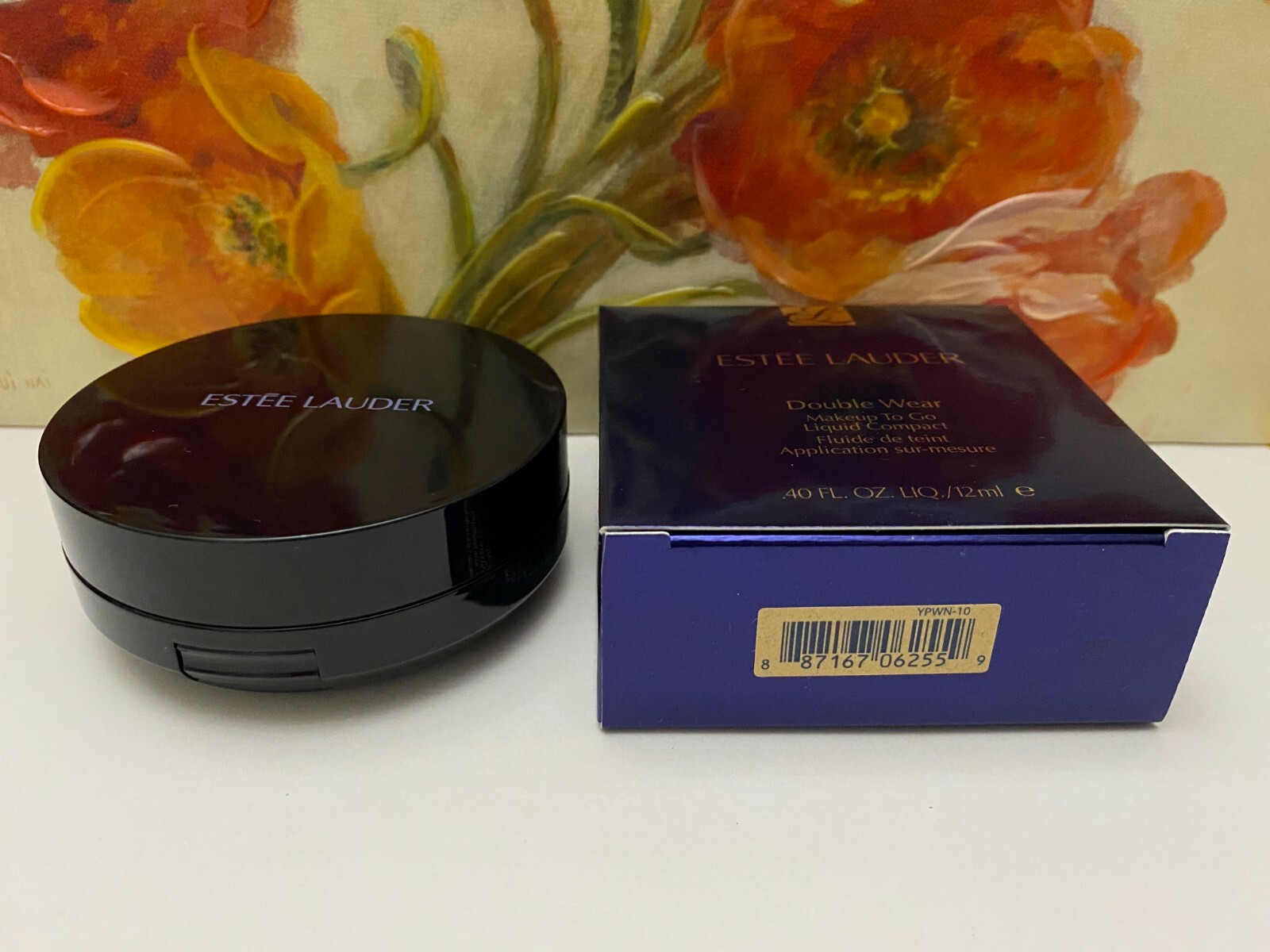 Estee Lauder Double Wear Foundation To Go Liquid COMPACT 4C1 OUTDOOR BEIGE ~READ