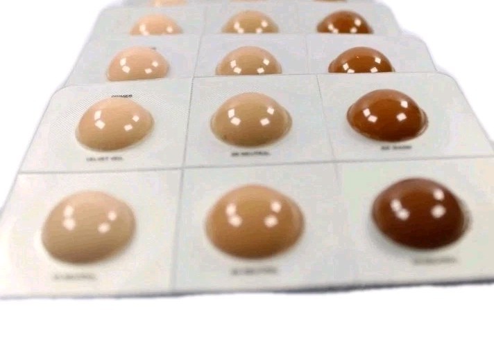 Dior Forever Foundation Sample Set – Six Shades Matte Finish – 3 cards