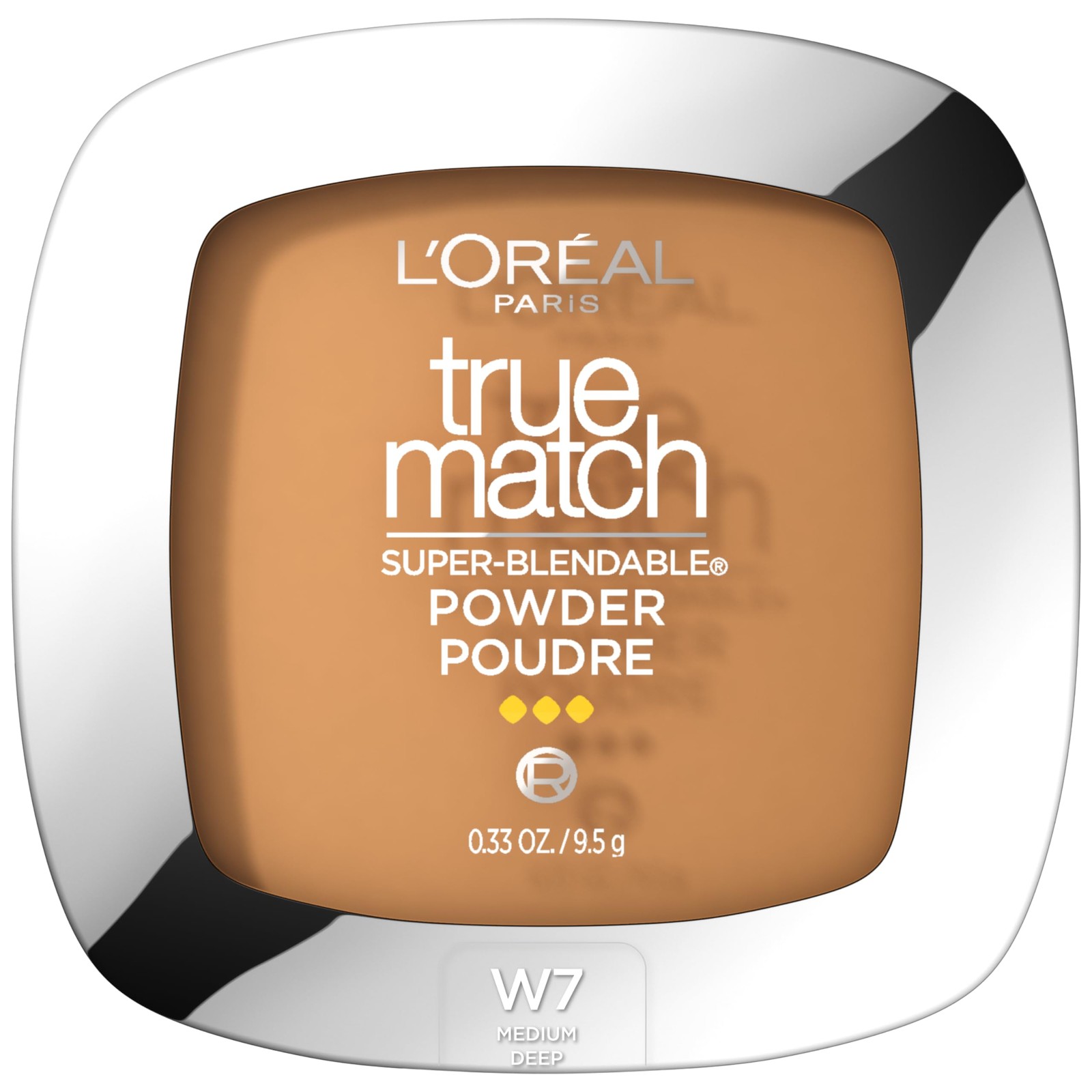 L’Oreal Paris True Match Super Blendable Foundation Powder W7 Medium Deep