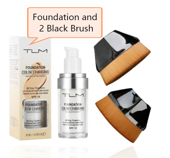 Liquid Foundation & Concealer Self Adjusting Formula for a Natural Skin Match