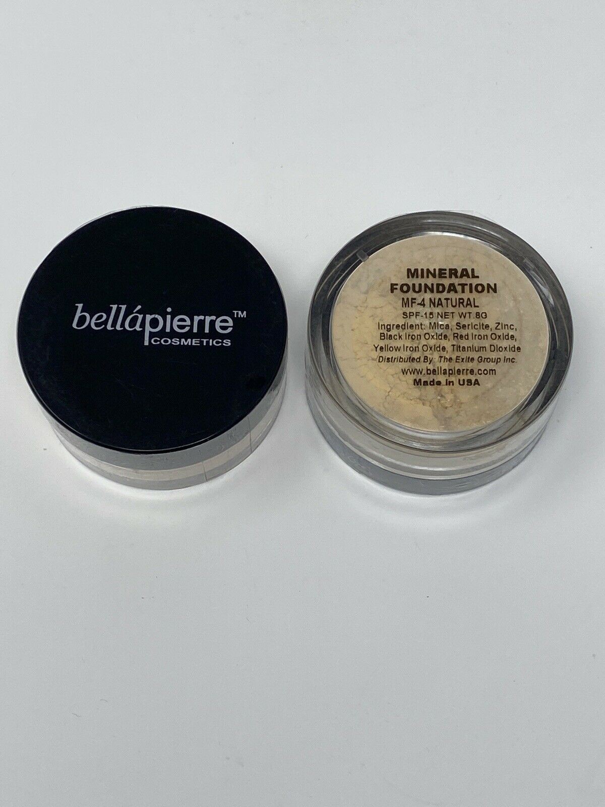 Bellapierre Cosmetics Mineral Foundation MF-4 Natural 8g ` New Sealed