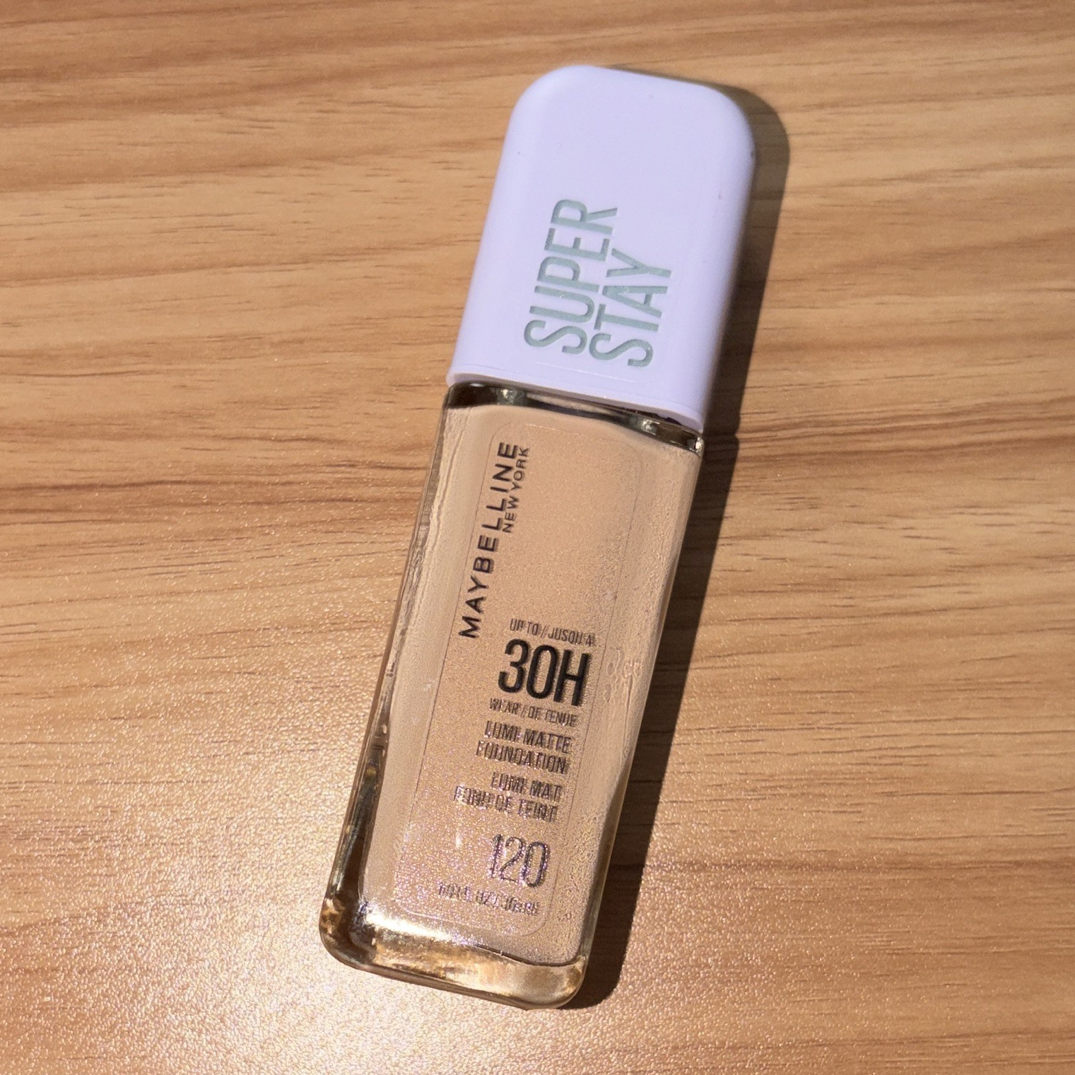 Maybelline New York Super Stay 30H Matte Liquid Foundation Long Lasting 120