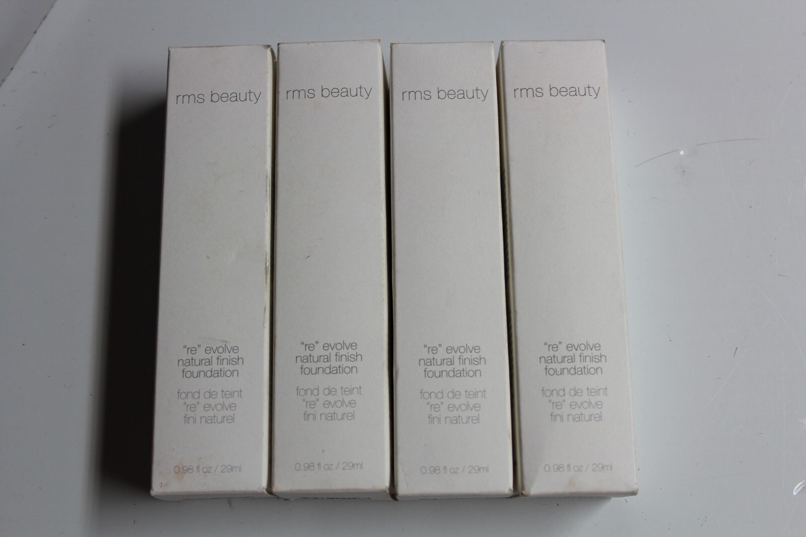 rms beauty ReEvolve Medium Coverage Liquid Foundation 4 COLORS ITALY