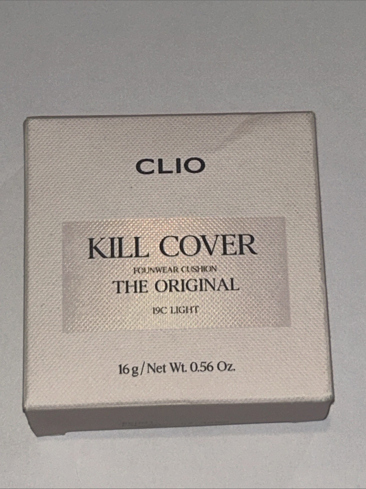 CLIO Kill Cover Founwear Foundation Cushion 19C Light The Original (New Sealed)