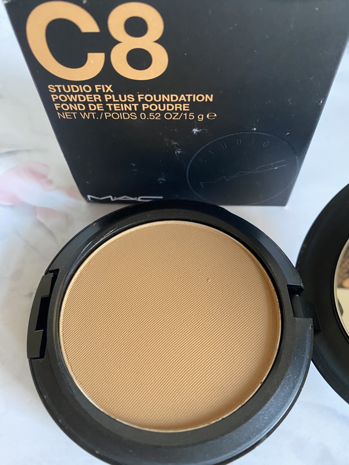 C8 ~ MAC Studio Fix Powder Plus Foundation Full Size 15g, Original Formula, NIB