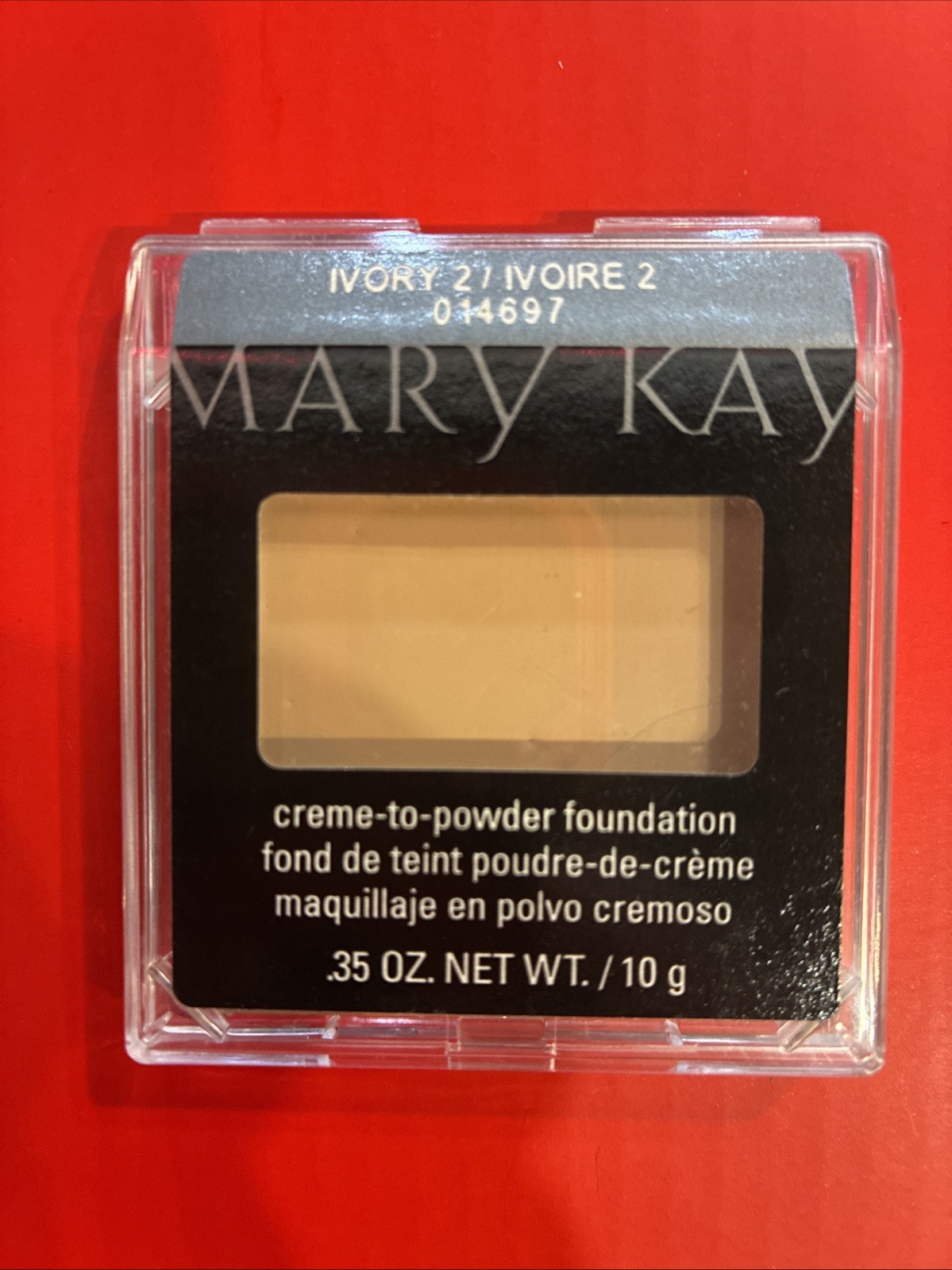 Mary Kay IVORY 2 Creme to Powder Foundation Discontinued 014697 New .35oz Net WT